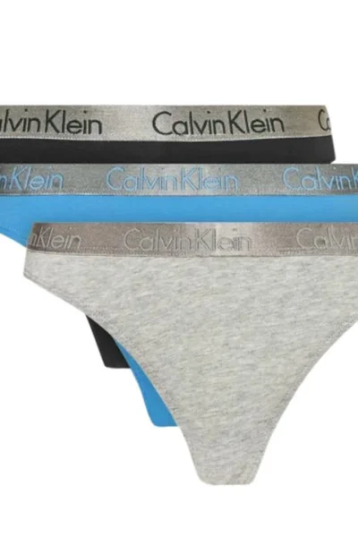 Calvin Klein Dámské Kalhotky s Logem - Barevná Sada