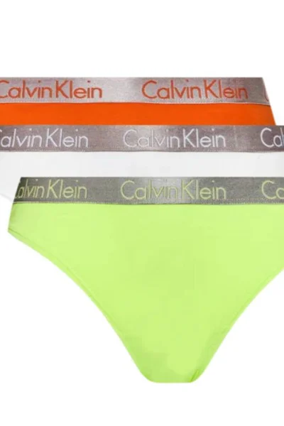 Calvin Klein Dámské Kalhotky s Logem - Barevná Sada