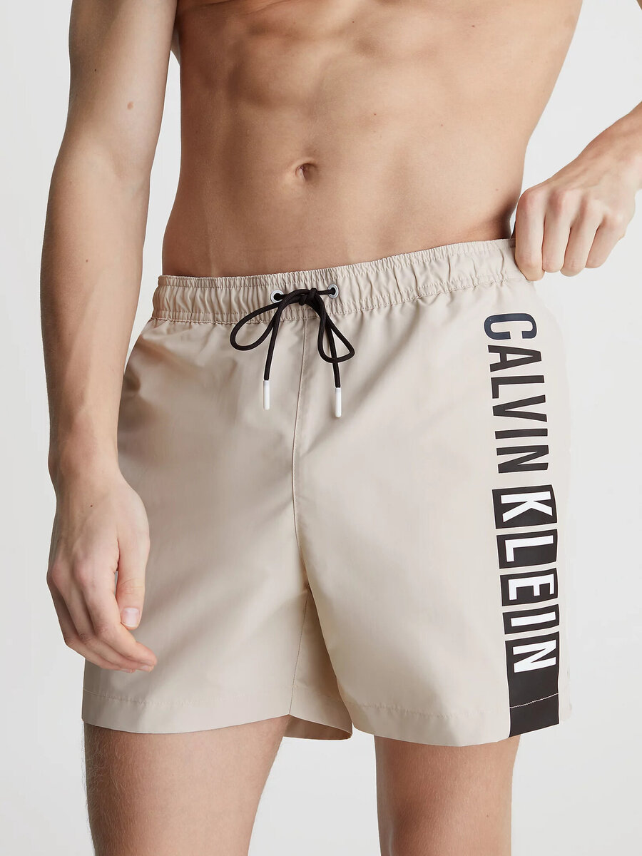 Pánské koupací šortky ve světle béžové barvě Calvin Klein, XL i10_P68465_2:93_