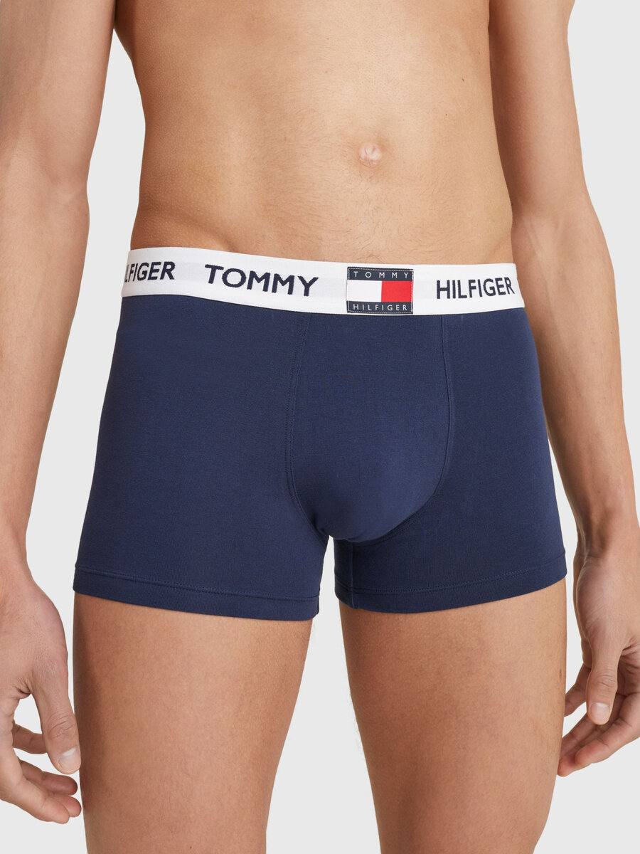 Tmavě modré pánské boxerky s kratší nohavicí Tommy Hilfiger, XL i10_P68567_2:93_