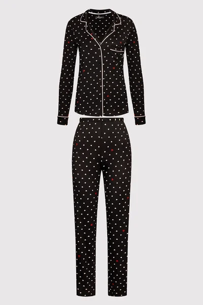 Dámský set pyžamo - E742 - MP390 - DKNY (černá)