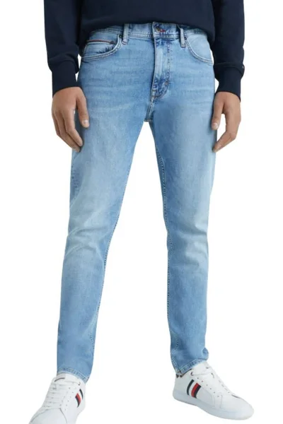 Světle modré pánské úzké džíny Tommy Hilfiger