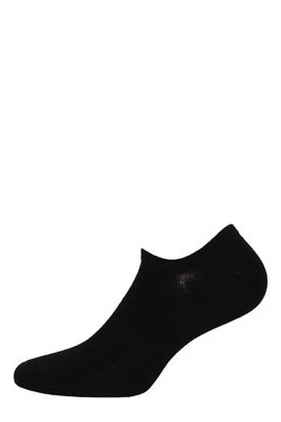 Hladké dámské kotníkové ponožky Wola GJ302 Tencel