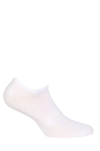 Hladké dámské kotníkové ponožky Wola GJ302 Tencel