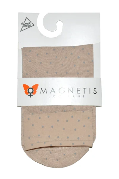 Dámské ponožky Magnetis P453 Potisk, puntíky