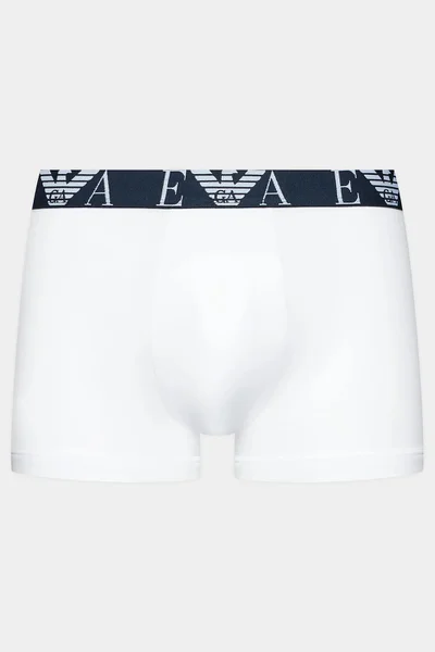 Moderní pánské boxerky s ozdobnou gumou v pase Emporio Armani 3ks