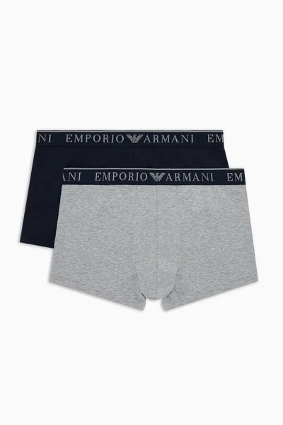 Elastické pánské boxerky Emporio Armani 2ks