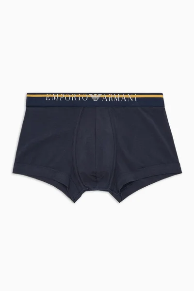 Armani Pánské Boxerky Cotton Comfort Krémové