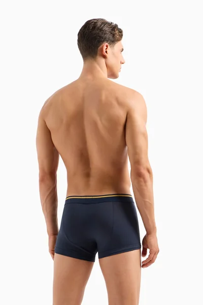 Armani Pánské Boxerky Cotton Comfort Krémové