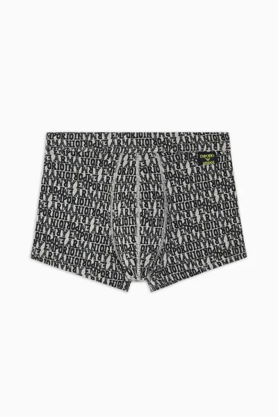 Pánské vzorované boxerky Emporio Armani