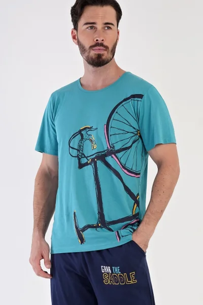 Pánské pyžamo se šortkami Gazzaz Cycling
