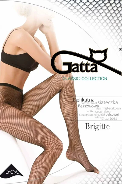 Dámské punčochové kalhoty typu kabaretka Gatta Brigitte