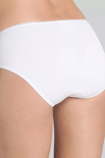 Pohodlné dámské bílé kalhotky Sloggi