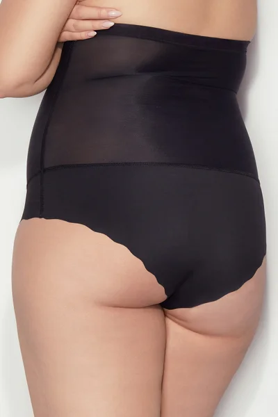 Vysoké tvarující zeštíhlující kalhotky v černé barvě Mitex