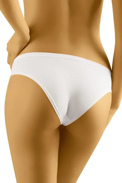 Pohodlné dámské kalhotky v bílé barvě Wol-Bar