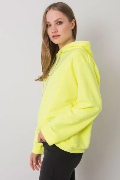 Mikina pro ženy EM BL ES P53 J383 fluo žlutá FPrice