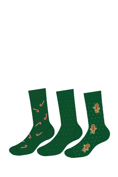 Vysoké vánoční ponožky v dárkovém balení Cornette