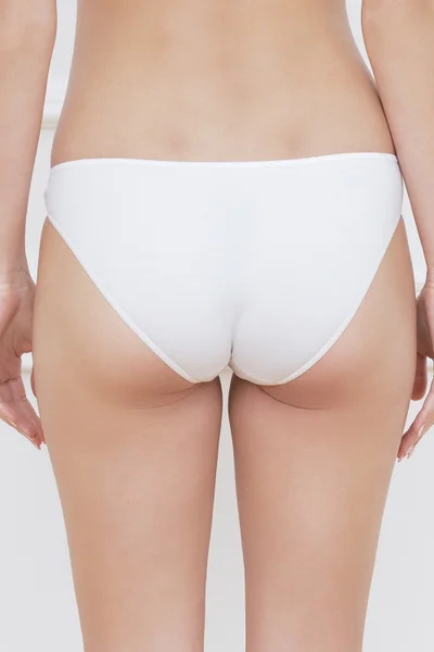 Dámské bavlněné těhotenské kalhotky v bílé barvě Italian Fashion