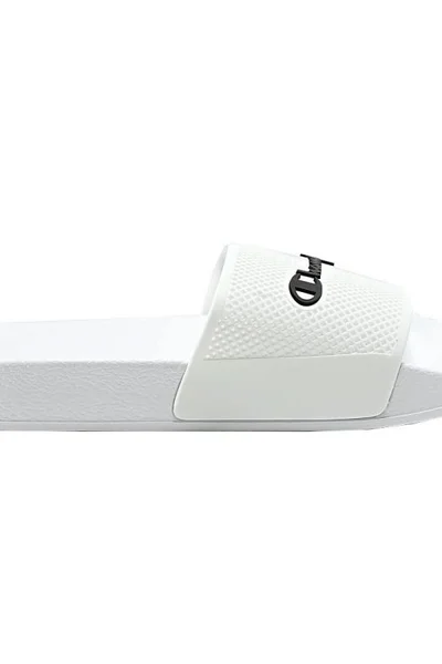 Bílé gumové pánské pantofle CHAMPION