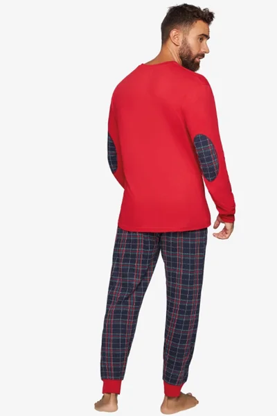 Pánské pyžamo Muydemi D165 Červená