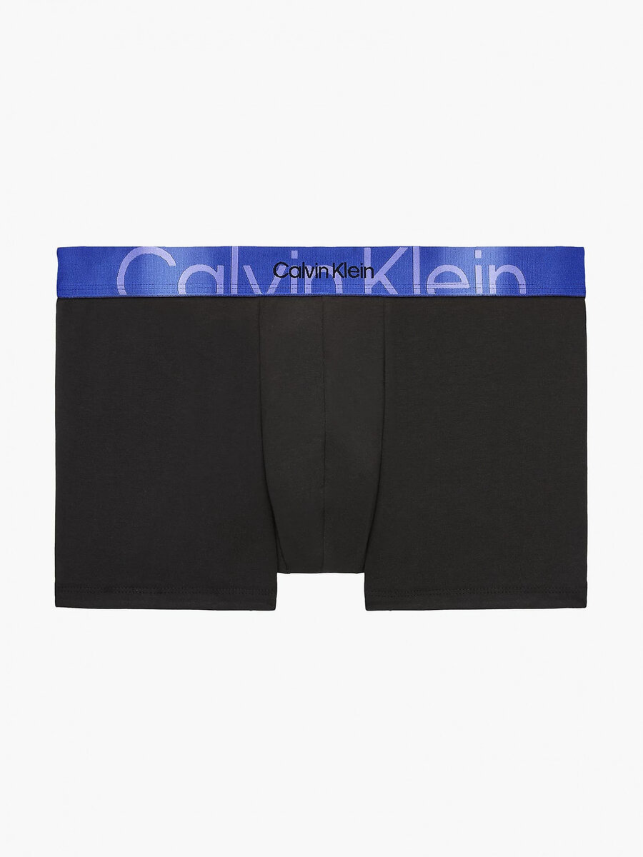 Pánské boxerky WB156 5L9 - Calvin Klein, černá s modrou L i10_P57507_1:738_2:90_