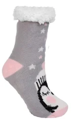 Vysoké hřejivé ponožky pro děti tučňákem Moraj