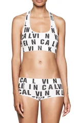 Bílá sportovní podprsenka bralette Calvin Klein 1660