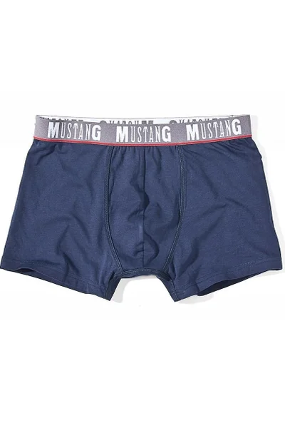 Pánské boxerky Mustang Trio Červená/Navy/Anthra