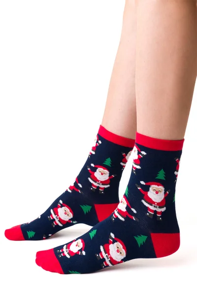 Vánoční bavlněné ponožky Steven