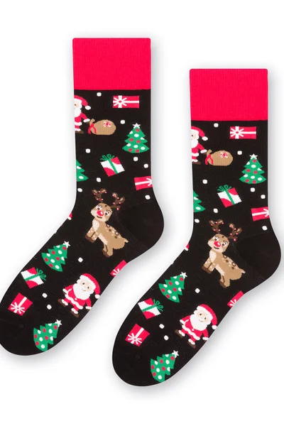 Vysoké vánoční unisex ponožky s motivem Steven