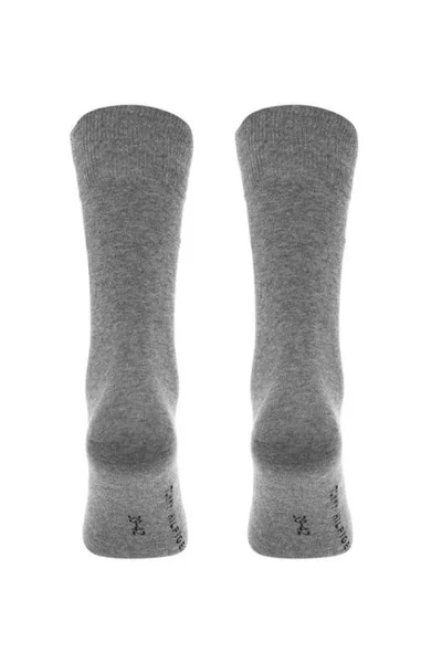 Vysoké pánské ponožky Tommy Hilfiger 2 páry šedé