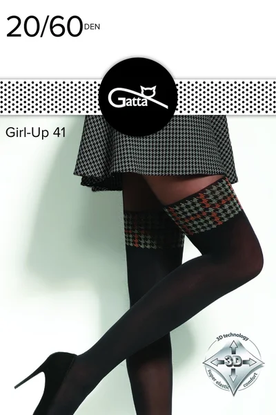 Dámské punčochové kalhoty Gatta Girl-Up PY666 AL941 2-4