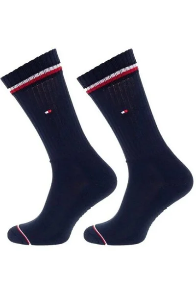 Vysoké pánské ponožky 2 páry Tommy Hilfiger