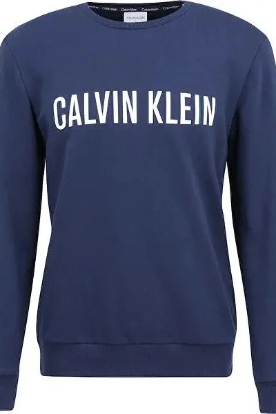 Mikiny pro muže U124 - 8SB Tmavě modré - Calvin Klein
