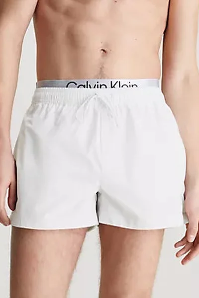 Pánské bílé plavky Calvin Klein