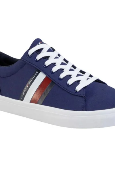 Tmavě modré stylové pánské tenisky Tommy Hilfiger