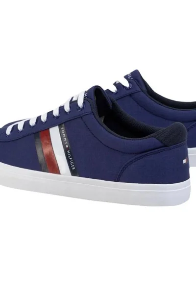 Tmavě modré stylové pánské tenisky Tommy Hilfiger