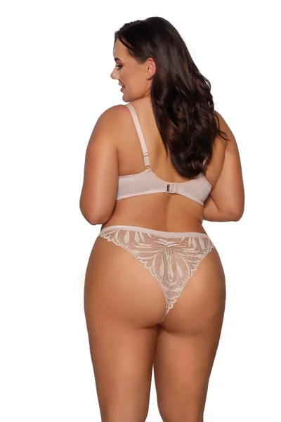 Plus size dámská podprsenka s měkkými košíčky Ava