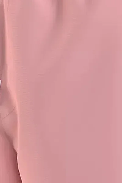 Světle růžové pánské koupací šortky Calvin Klein