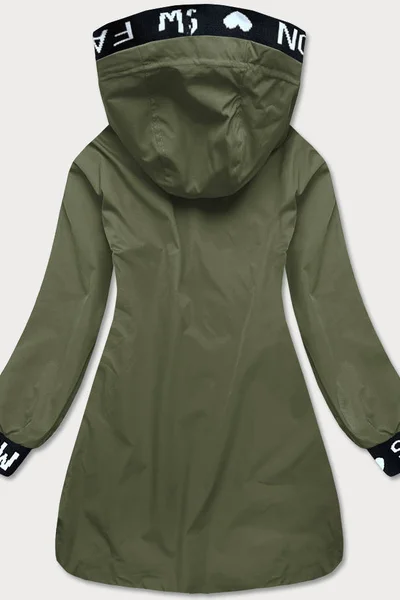 Jednoduchá dámská bunda v khaki barvě NI302 S'WEST