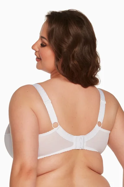 Částečně vyztužená dámská podprsenka plus size Gaia