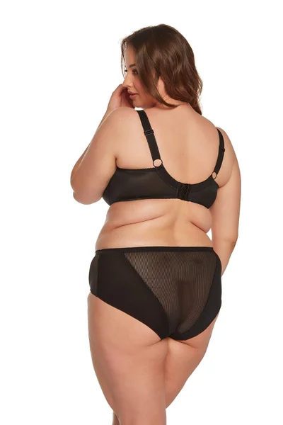 Částečně vyztužená dámská podprsenka plus size Gaia