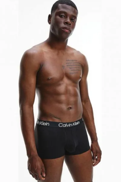 Módní černé pánské boxerky Calvin Klein 3ks