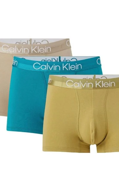 Módní černé pánské boxerky Calvin Klein 3ks