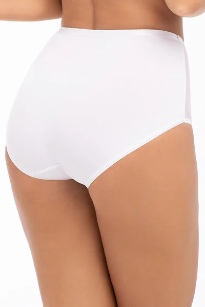 Vysoké bílé kalhotky pro ženy Babell
