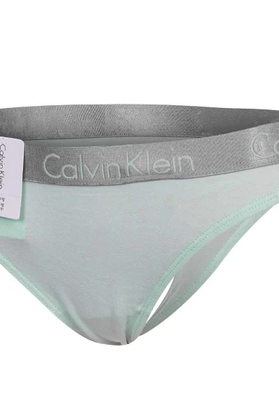 Dámská tanga Calvin Klein - zelená