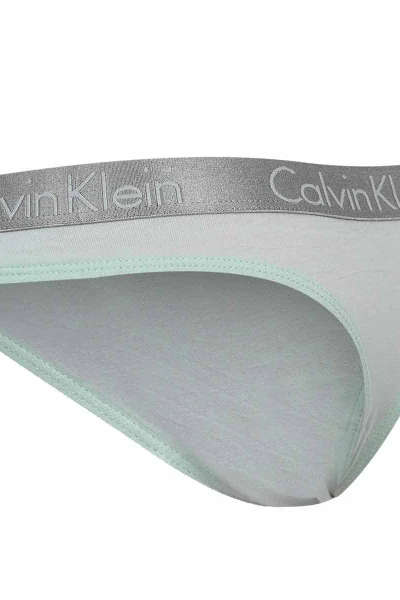 Dámská tanga Calvin Klein - zelená