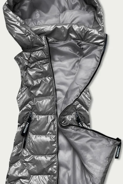 Lesklá dámská vesta s kapucí HQ921 S'WEST