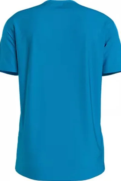 Modré pánské bavlněné tričko Calvin Klein