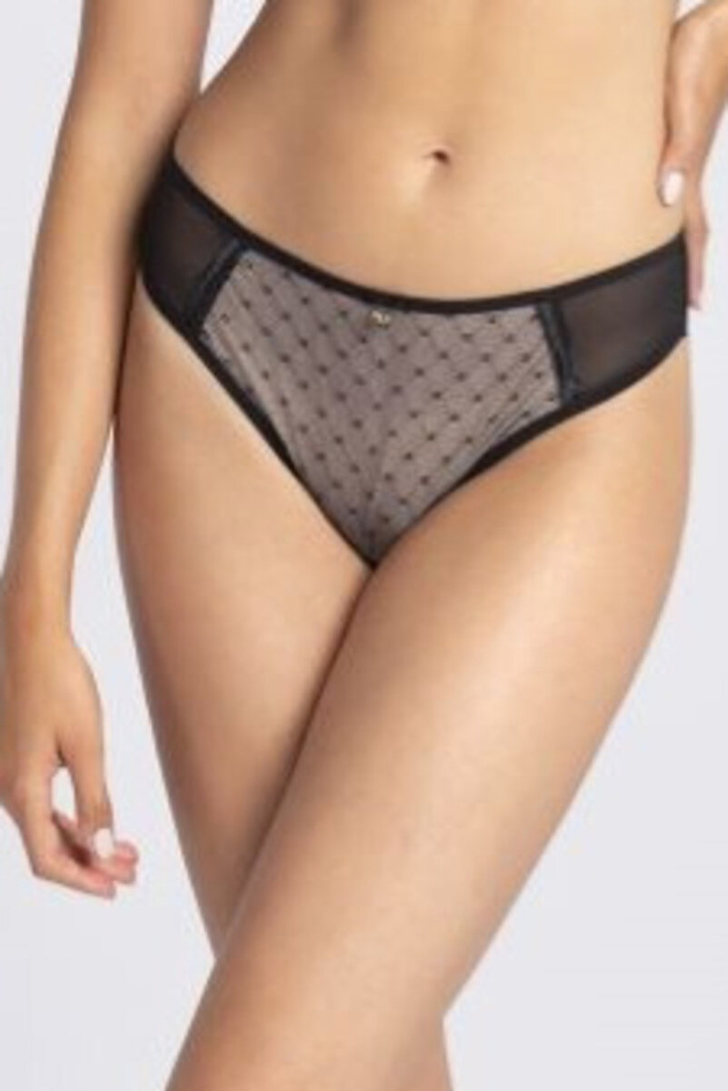 Dámská krajková tanga GATTA BODYWEAR, černá S i170_KAR012003606